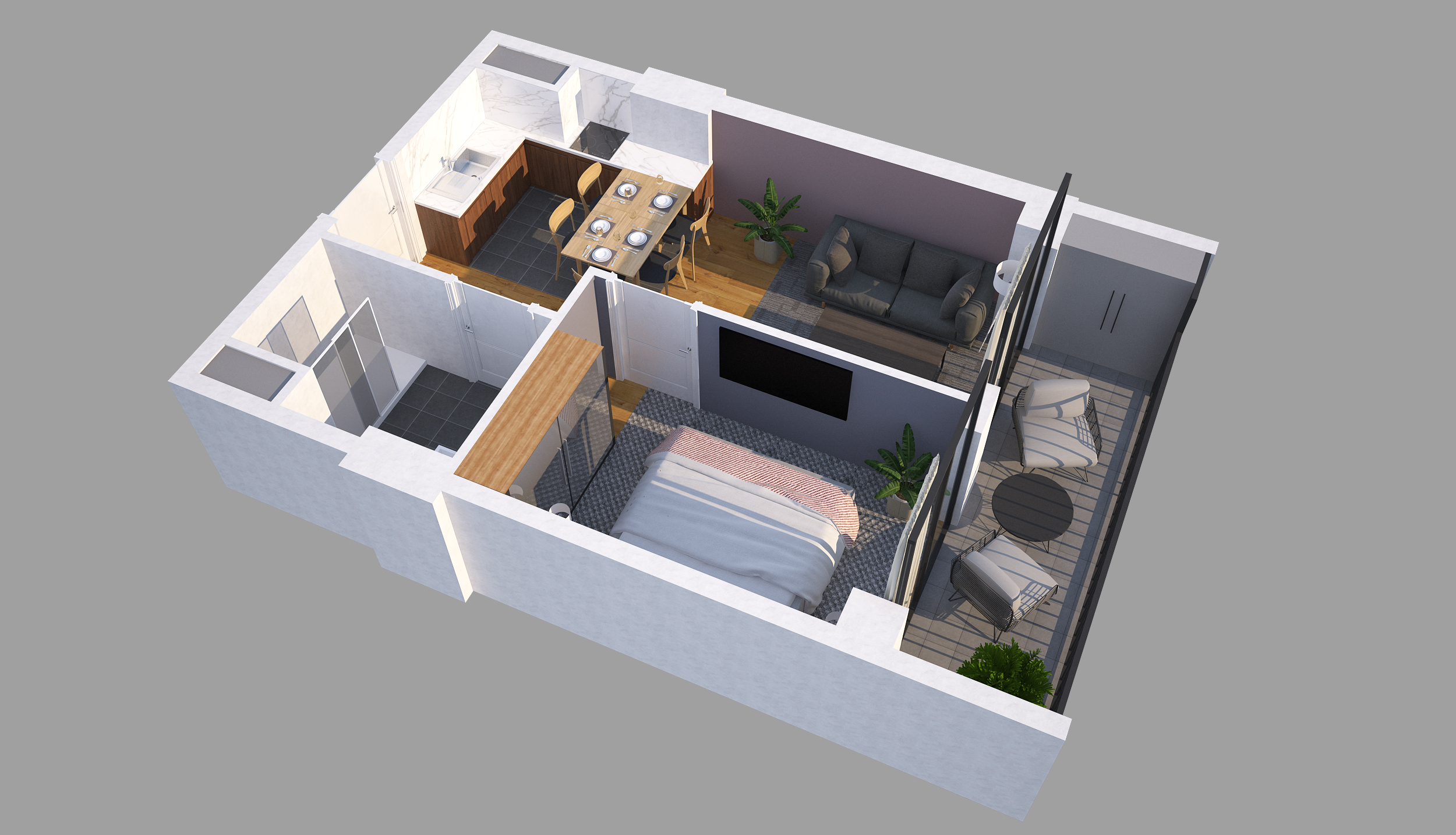 ბინა №58 — 3D